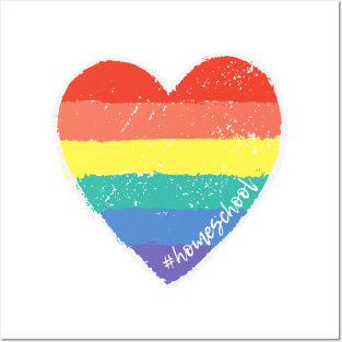 Homeschool Pride Heart Posters and Art